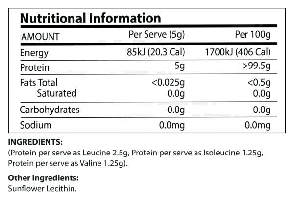 BCAA 2:1:1 by ATP Science - Image 3