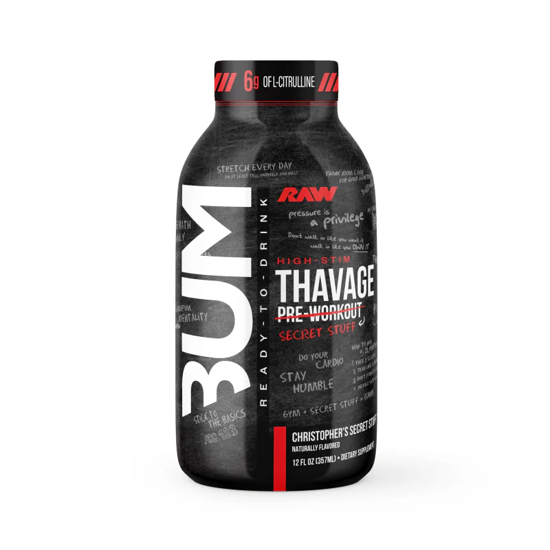 BUM Thavage Pre-Workout RTD by CBUM - Image 3