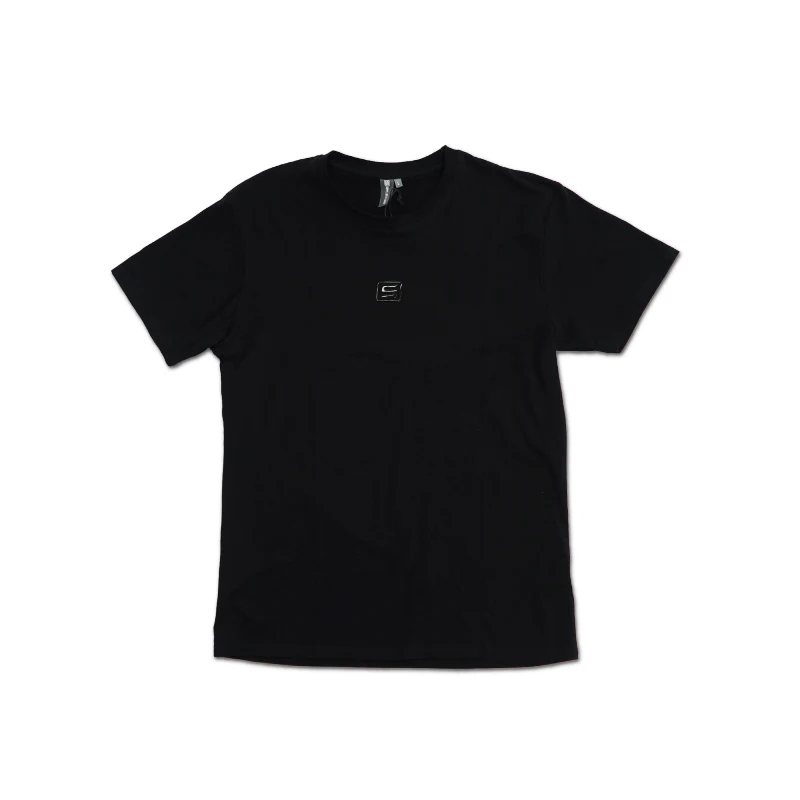 Mens Black on Black T-Shirt by Supplement Mart - Image 5