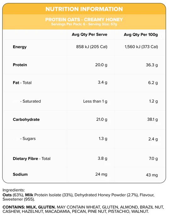 Protein Quick Oats by Muscle Nation - Image 3