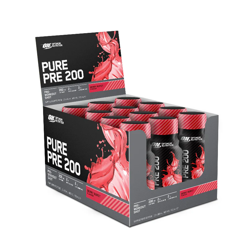 Pure Pre 200 Shot RTD by Optimum Nutrition - Image 4
