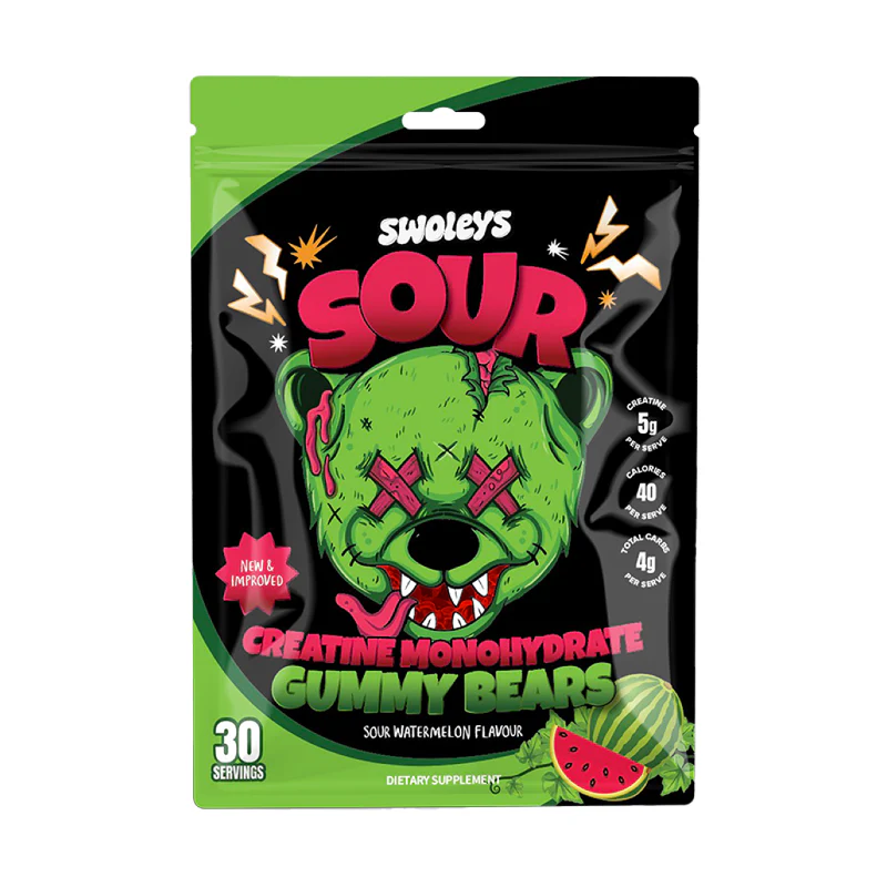 Sour Creatine Gummy Bears by Swoleys - Image 3