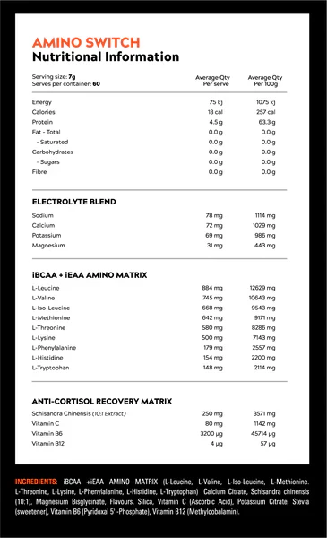 Amino Switch by Switch Nutrition - Image 11